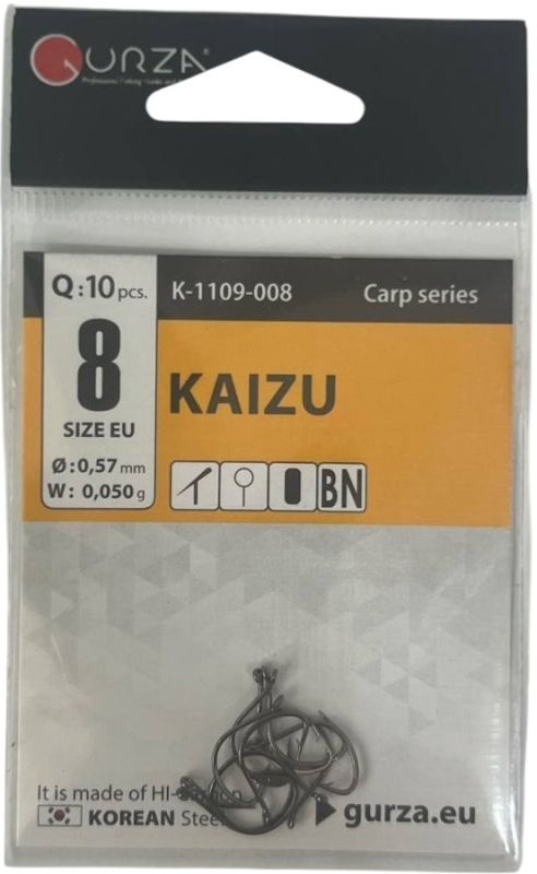 Гачки 10 шт KAIZU size 8
