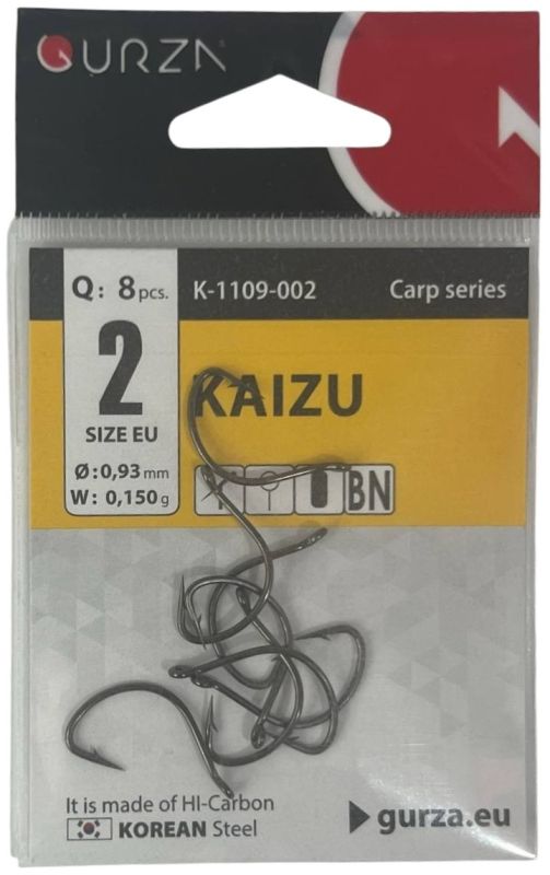 Гачки 8 шт Kaizu size 2