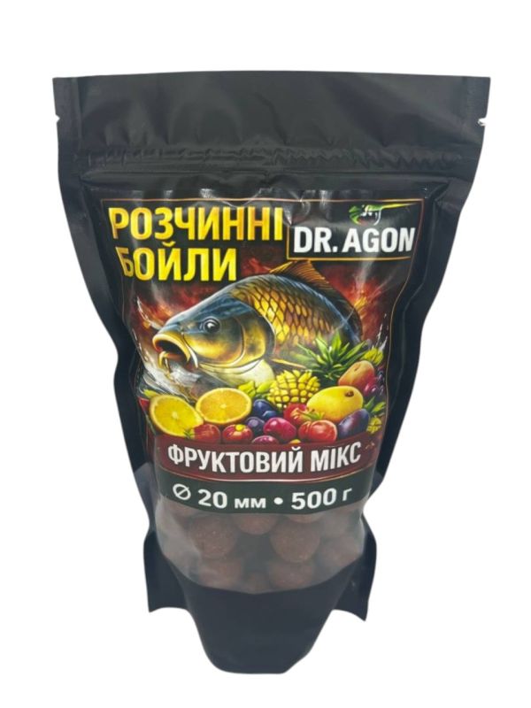 Dr.Agon Розчинні Бойли "Фруктовий Мікс" 500г